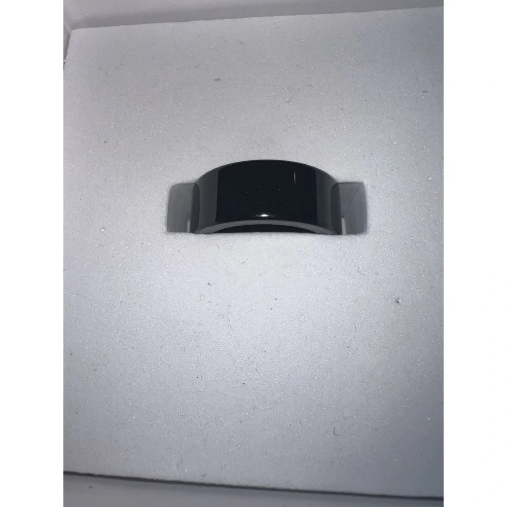 Smart Ring  Smart Heart Ring  Monitor Heart Rate Fitness Tracker Size 6 Black